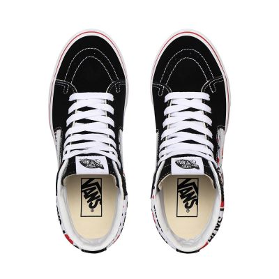 Vans I Heart Sk8-Hi - Kadın Bilekli Ayakkabı (Siyah)